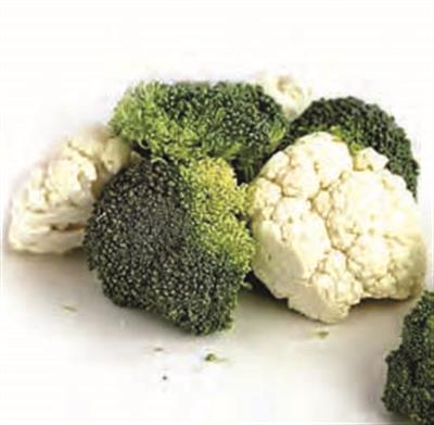 BROCCOLI & CAULIFLOWER FLORETS 1KG BAG