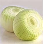 ONION WHITE WHOLE PEELED LINED 20KG CRATE